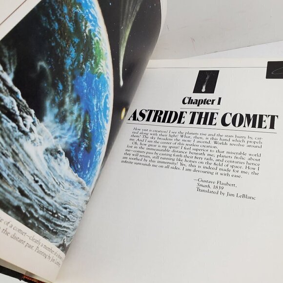 Comet First Edition Book by Carl Sagan, Ann Druyan VTG 1985 Hardcover HCDJ - Picture 8 of 11